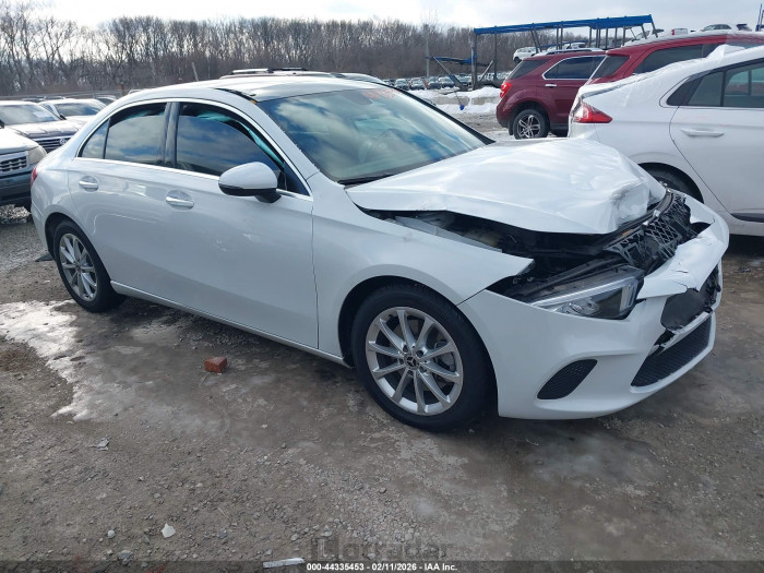 Mercedes-benz A-klasse 2020 VIN WDD3G4FB0LW042426
