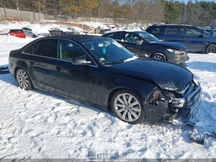 Audi A4 2012 VIN WAUBFAFL9CA088654