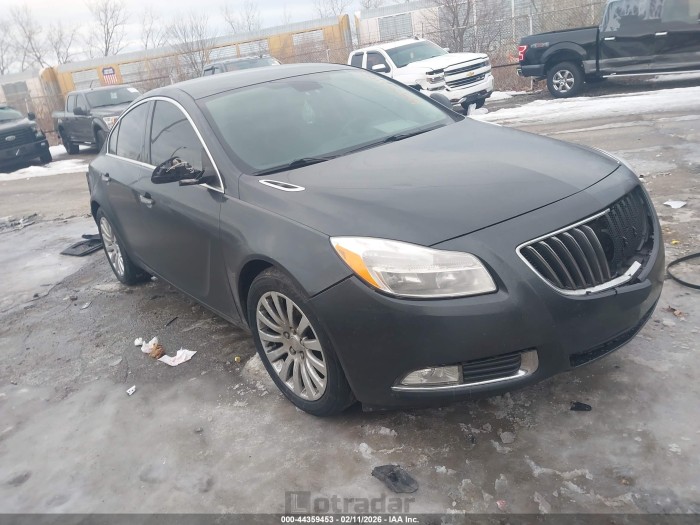 Buick Regal 2012 VIN 2G4GS5EV1C9213765