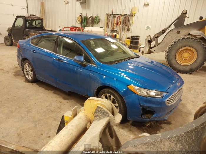 Ford Fusion 2020 VIN 3FA6P0HD7LR132387