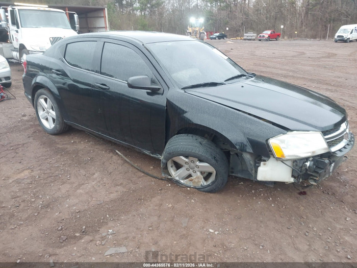 Dodge Avenger 2013 VIN 1C3CDZAB0DN567327