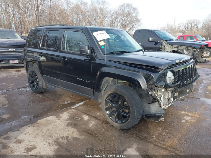 Jeep Liberty (patriot) 2016 VIN 1C4NJRBB7GD779714