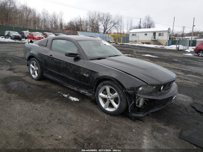 Ford Mustang 2012 VIN 1ZVBP8CF3C5222751