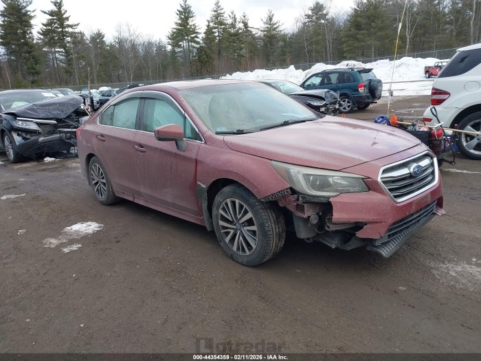 Subaru LEGACY 2018 VIN 4S3BNAC65J3009244