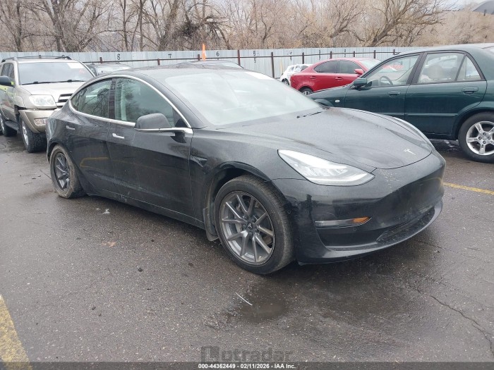 Tesla Model 3 2020 VIN 5YJ3E1EBXLF600108