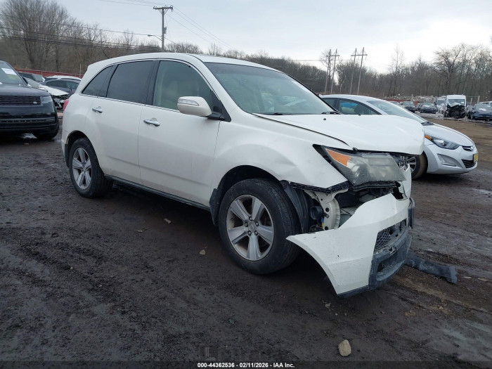Acura Mdx 2012 VIN 2HNYD2H39CH515333