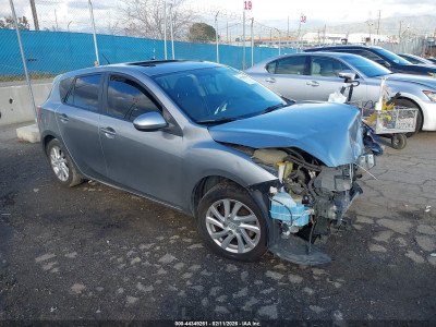 Mazda 3 2012 JM1BL1L7XC1606001