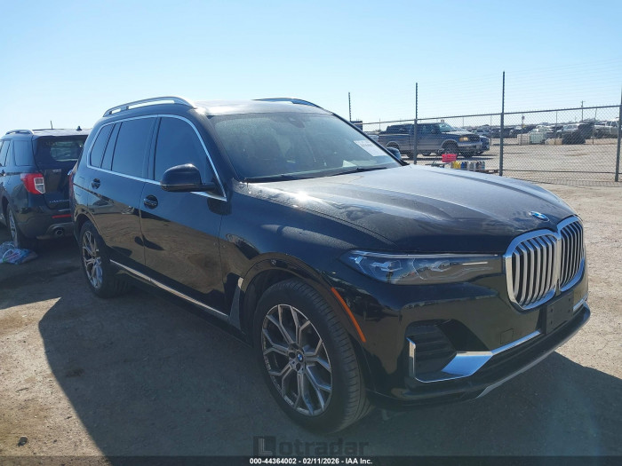 BMW X7 2022 VIN 5UXCW2C03N9L05707
