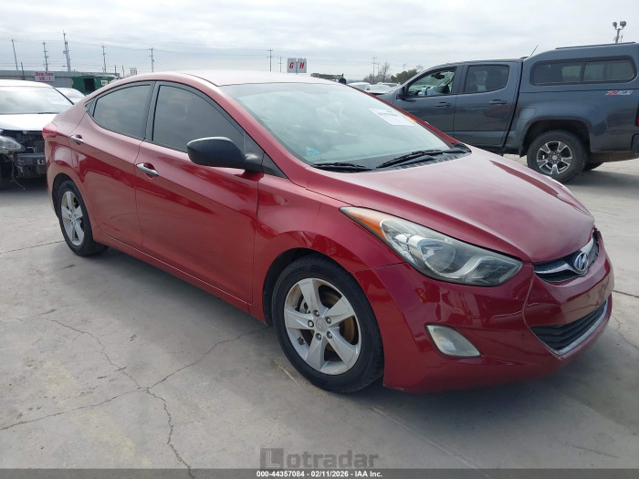 Hyundai Elantra 2012 VIN KMHDH4AE8CU373758