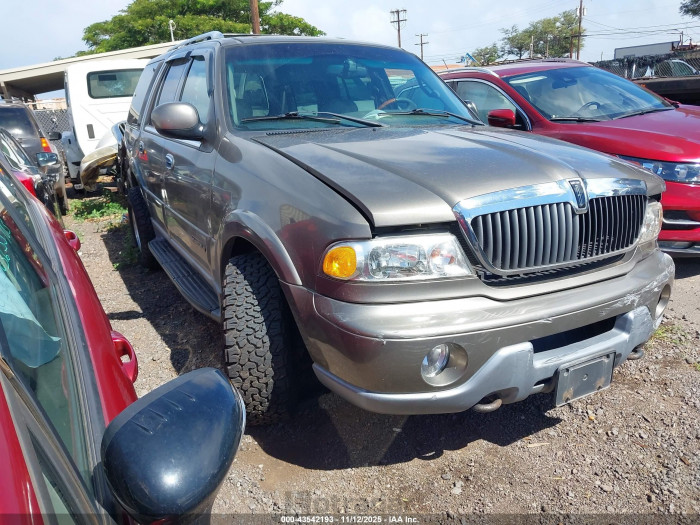 Lincoln Navigator 2001 VIN 5LMFU28A41LJ06337