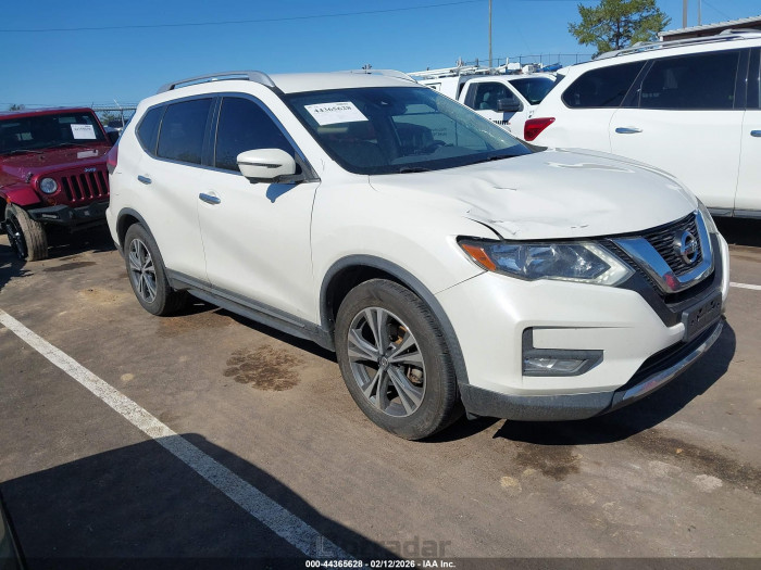 Nissan Rogue 2017 VIN JN8AT2MT6HW380275