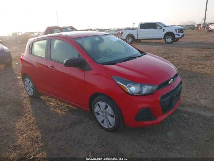 Chevrolet Spark 2017 VIN KL8CB6SA6HC809991