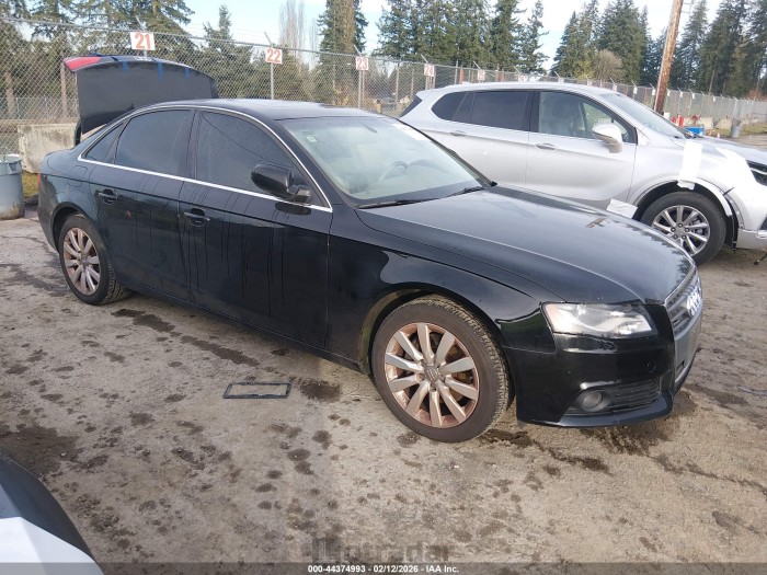 Audi A4 2012 VIN WAUBFAFL2CN006840
