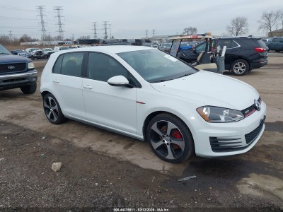 Volkswagen Golf gti 2017 VIN 3VW4T7AU0HM037123