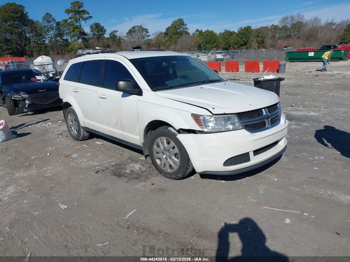 Dodge Journey 2016 VIN 3C4PDCAB5GT212801