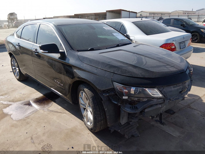 Chevrolet Impala 2018 VIN 1G1105SA9JU101242