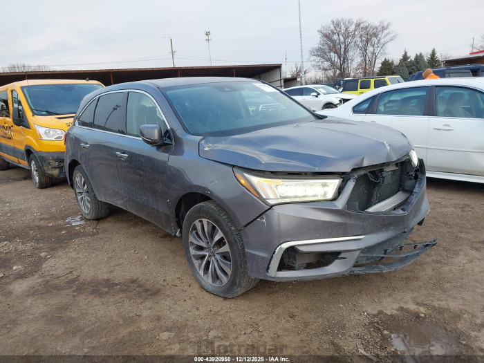 Acura Mdx 2020 VIN 5J8YD4H38LL045981
