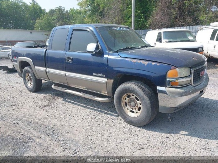 Gmc SIERRA 2000 VIN 1GTGK29U3YE177876