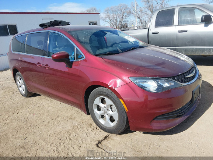 Chrysler Pacifica 2017 VIN 2C4RC1CG2HR636319
