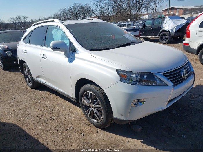 Lexus Rx 2015 VIN 2T2ZK1BA3FC163099