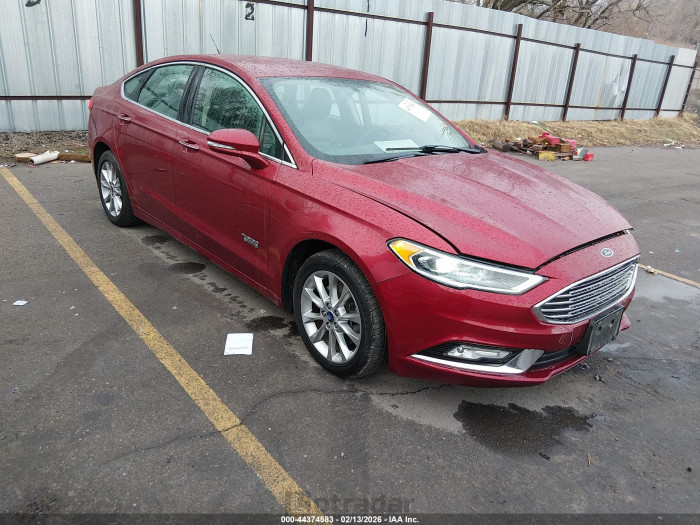 Ford Fusion 2017 VIN 3FA6P0PU6HR414318