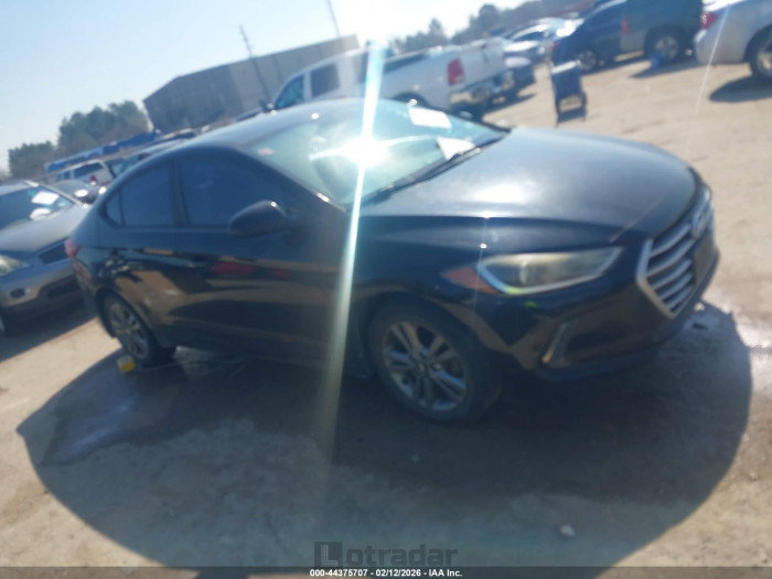 Hyundai Elantra 2018 VIN KMHD84LF0JU520478
