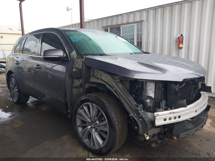 Acura Mdx 2018 VIN 5J8YD3H5XJL003806