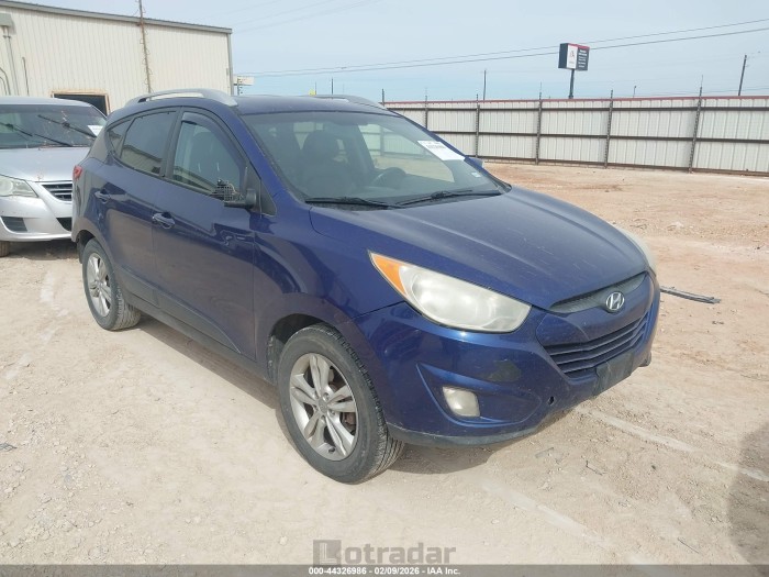 Hyundai Tucson 2013 VIN KM8JU3ACXDU579978
