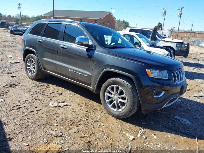 Jeep Grand cherokee 2015 VIN 1C4RJFBG8FC697197