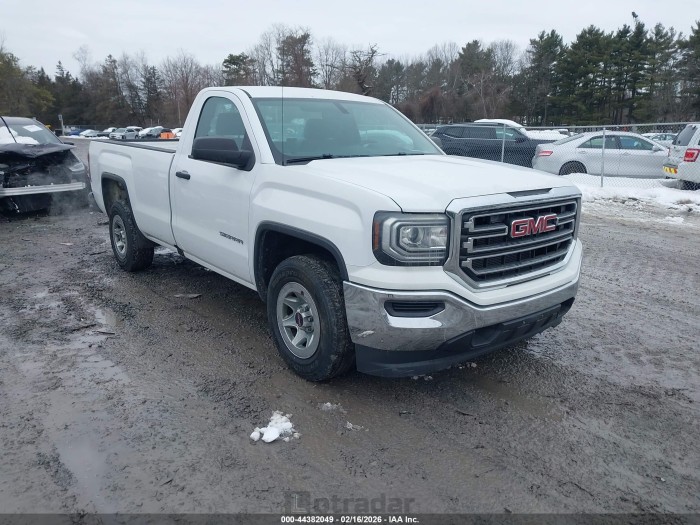 Gmc SIERRA 2016 VIN 1GTN1LEC9GZ170001