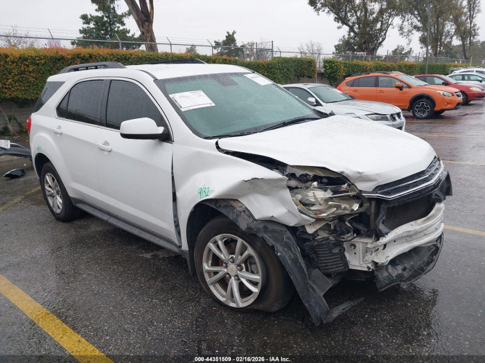 Chevrolet Equinox 2016 VIN 2GNALCEK6G1168092