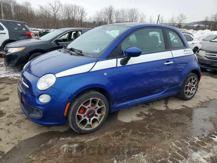 Fiat 500 2012 VIN 3C3CFFBR6CT120200