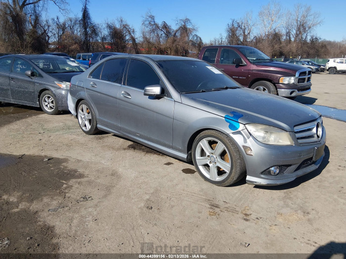 Mercedes-benz C-klasse 2010 VIN WDDGF8BB3AR123594
