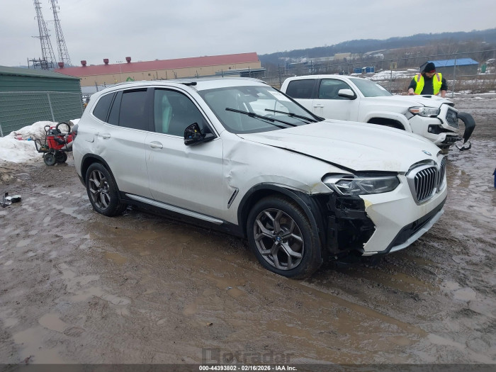 BMW X3 2022 VIN 5UX53DP05N9M26195