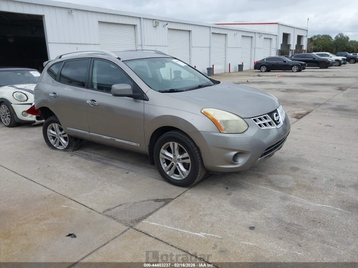 Nissan Rogue 2012 VIN JN8AS5MT3CW601358