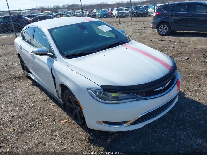 Chrysler 200 2016 VIN 1C3CCCAB9GN122623