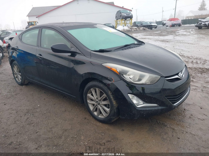 Hyundai Elantra 2014 VIN KMHDH4AE6EU029266