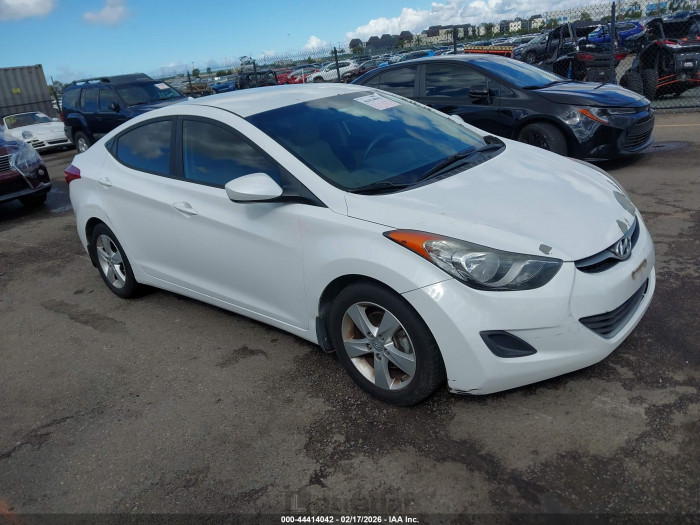 Hyundai Elantra 2013 VIN 5NPDH4AE8DH248596