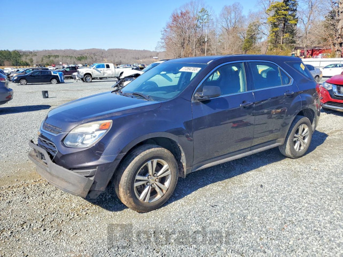 Chevrolet Equinox 2016 VIN 1GNALBEK9GZ105845