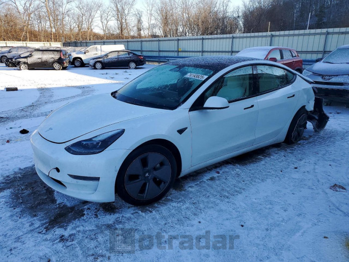 Tesla Model 3 2021 VIN 5YJ3E1EA2MF093195