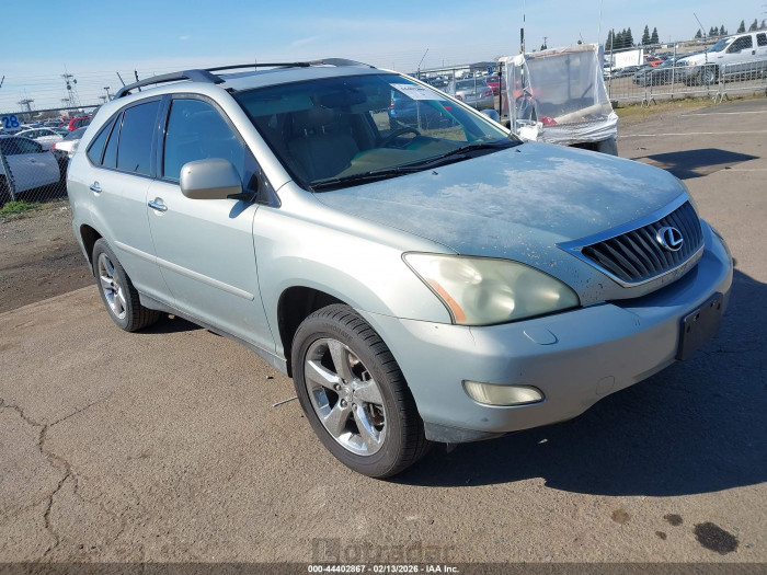 Lexus Rx 2008 VIN JTJGK31U080013609