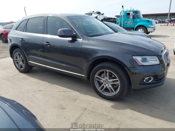 Audi Q5 2014 VIN WA1LFAFP2EA014533
