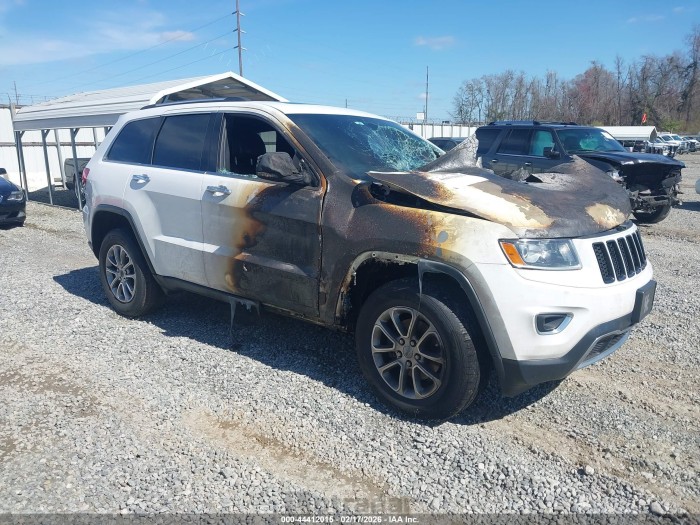 Jeep Grand cherokee 2016 VIN 1C4RJFBG4GC339015