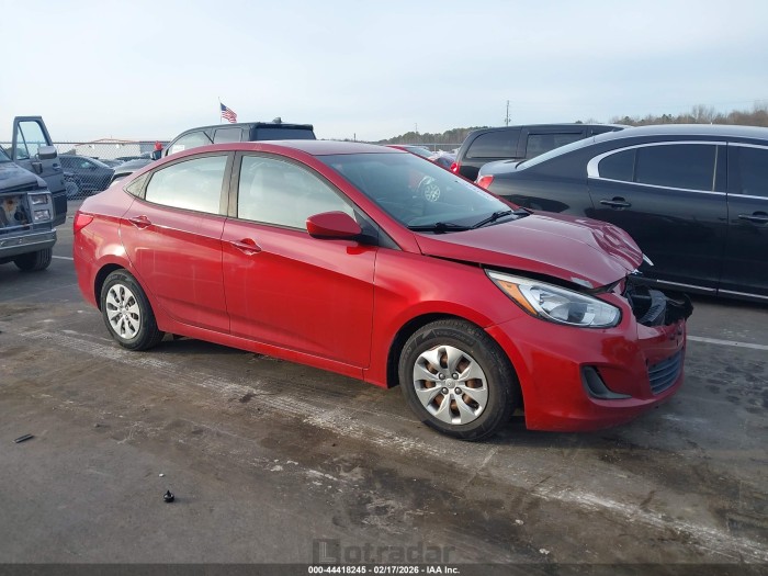 Hyundai Accent 2017 VIN KMHCT4AE2HU377676