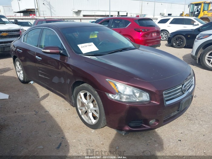 Nissan Maxima 2014 VIN 1N4AA5AP2EC457057