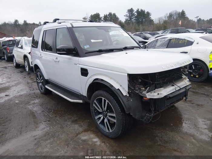 Land rover Lr4 2016 VIN SALAK2V61GA840146