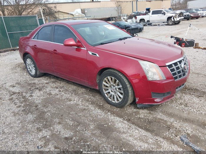 Cadillac Cts 2012 VIN 1G6DH5E50C0114471