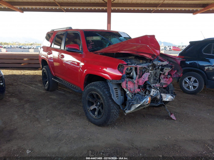 Toyota 4runner 2018 VIN JTEBU5JR1J5540013