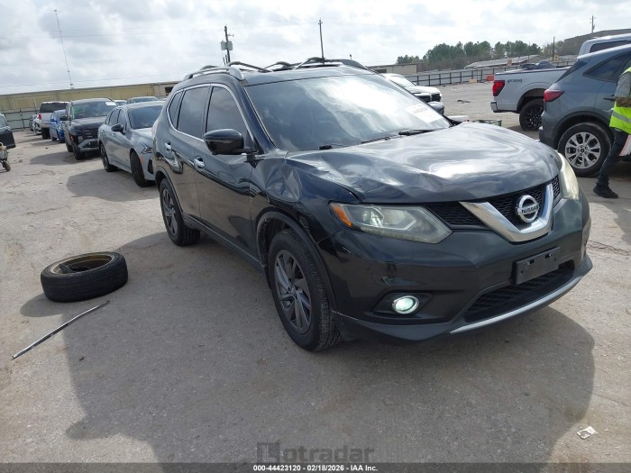 Nissan Rogue 2016 VIN 5N1AT2MT5GC890947