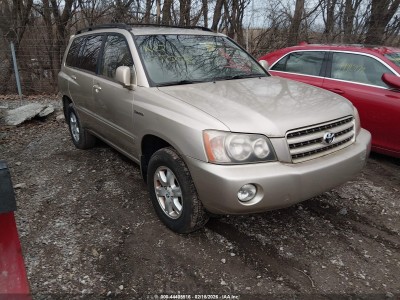 Toyota Highlander 2002 VIN JTEHF21A420071205